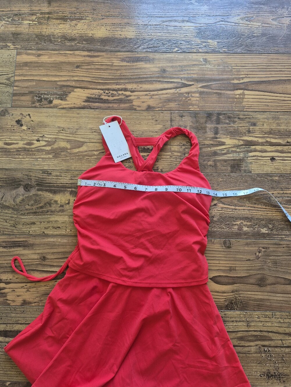 Halara Active Dress Romper Red Size Small - Picture 3 of 5